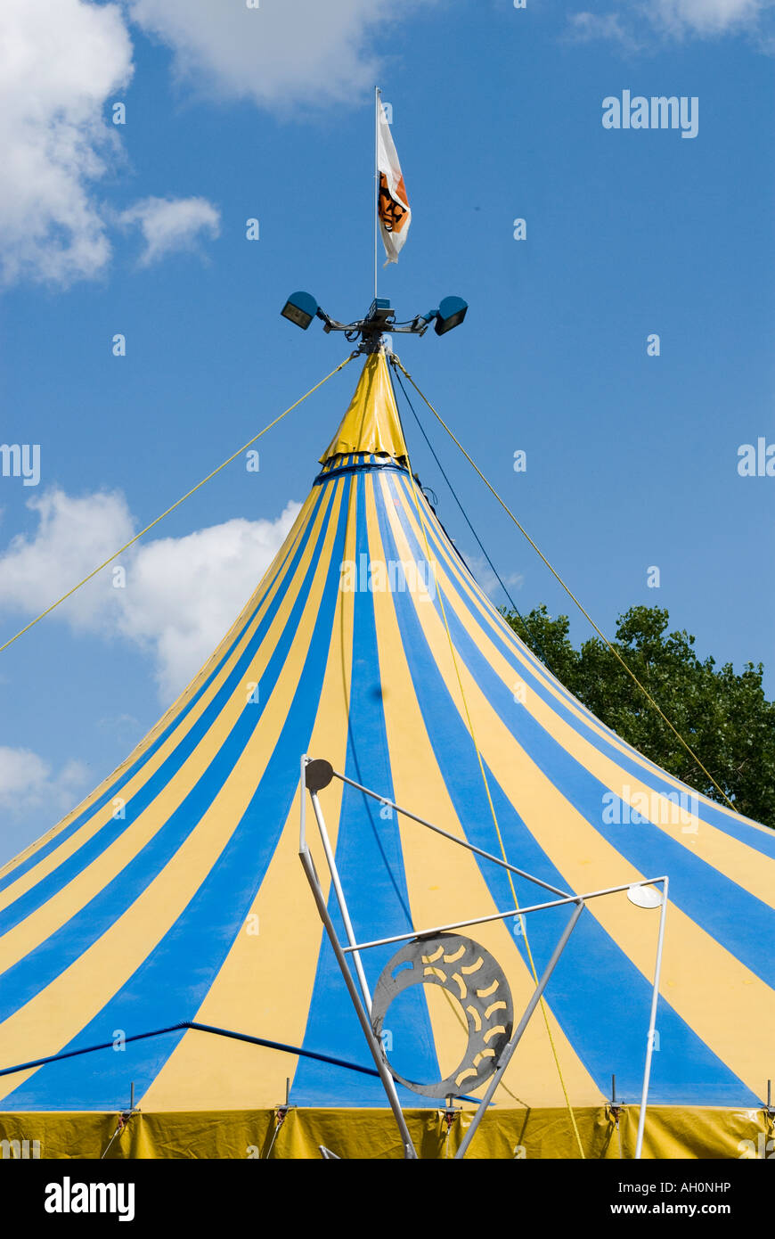 Canada Montreal Quebec Site of Tohu Circus Galore Performance tent Stock Photo