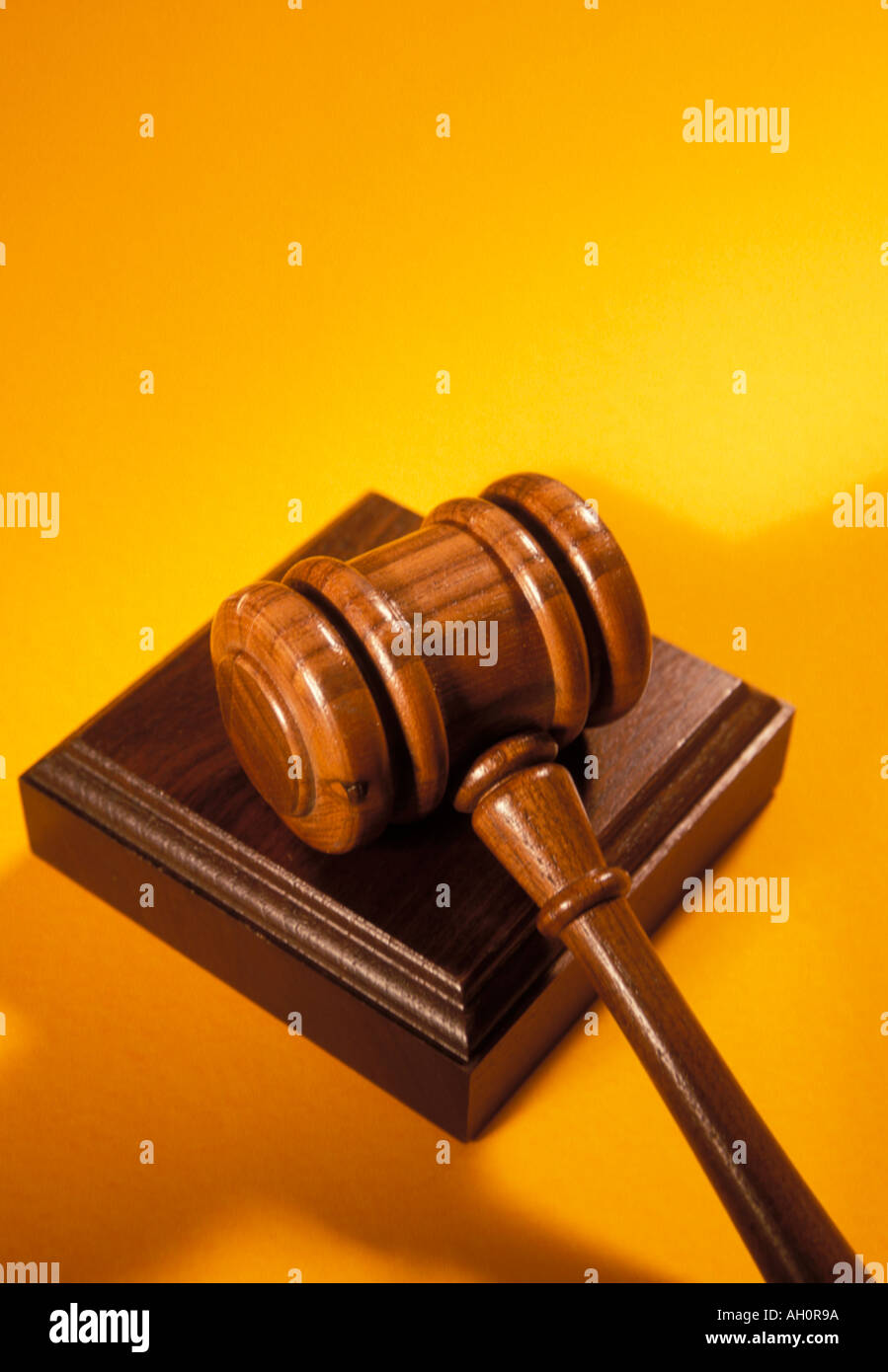 Gavel Judge hammer after sentence Stock Photo 4675481 Alamy