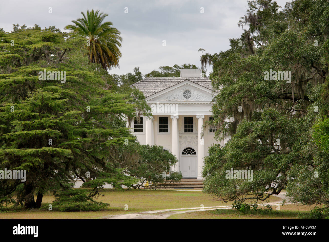 plum orchard mansion cumberland island Stock Photo Alamy