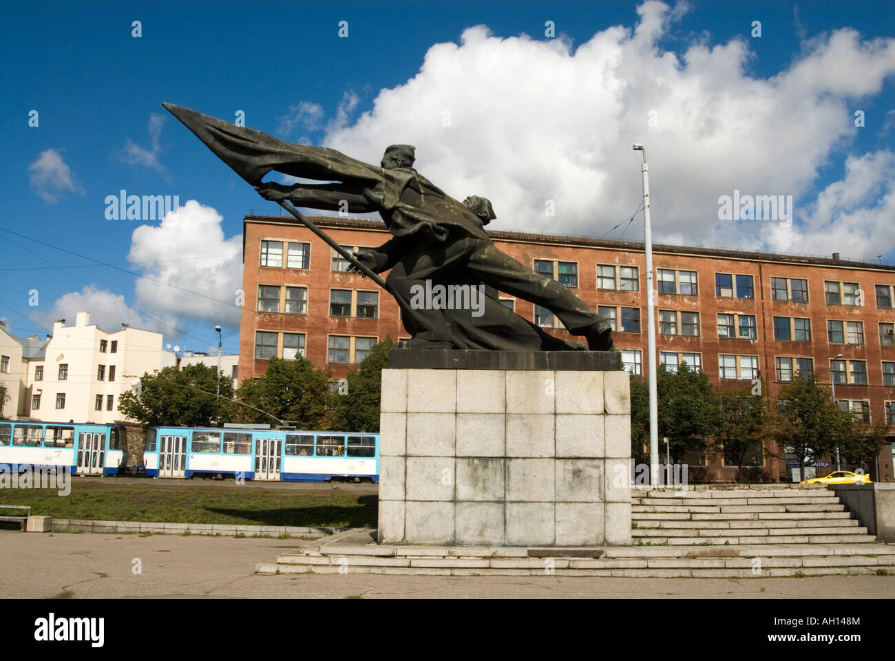 Soviet monument commemorating the Russian Revolution of 1905 Riga ...