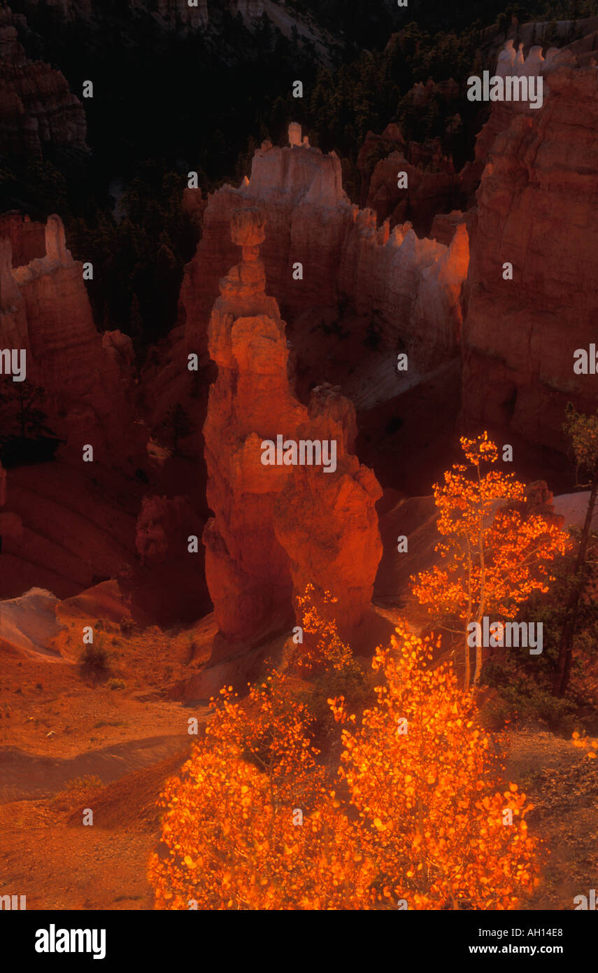 Thors hammer rock formation sunset hires stock photography and images