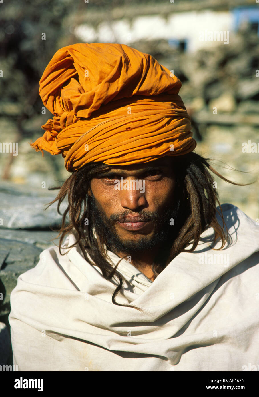 Sadhu , Nepal Stock Photo