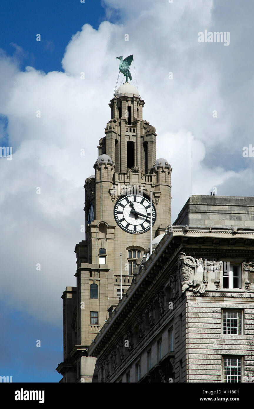 the liver building, liverpool, england Stock Photo