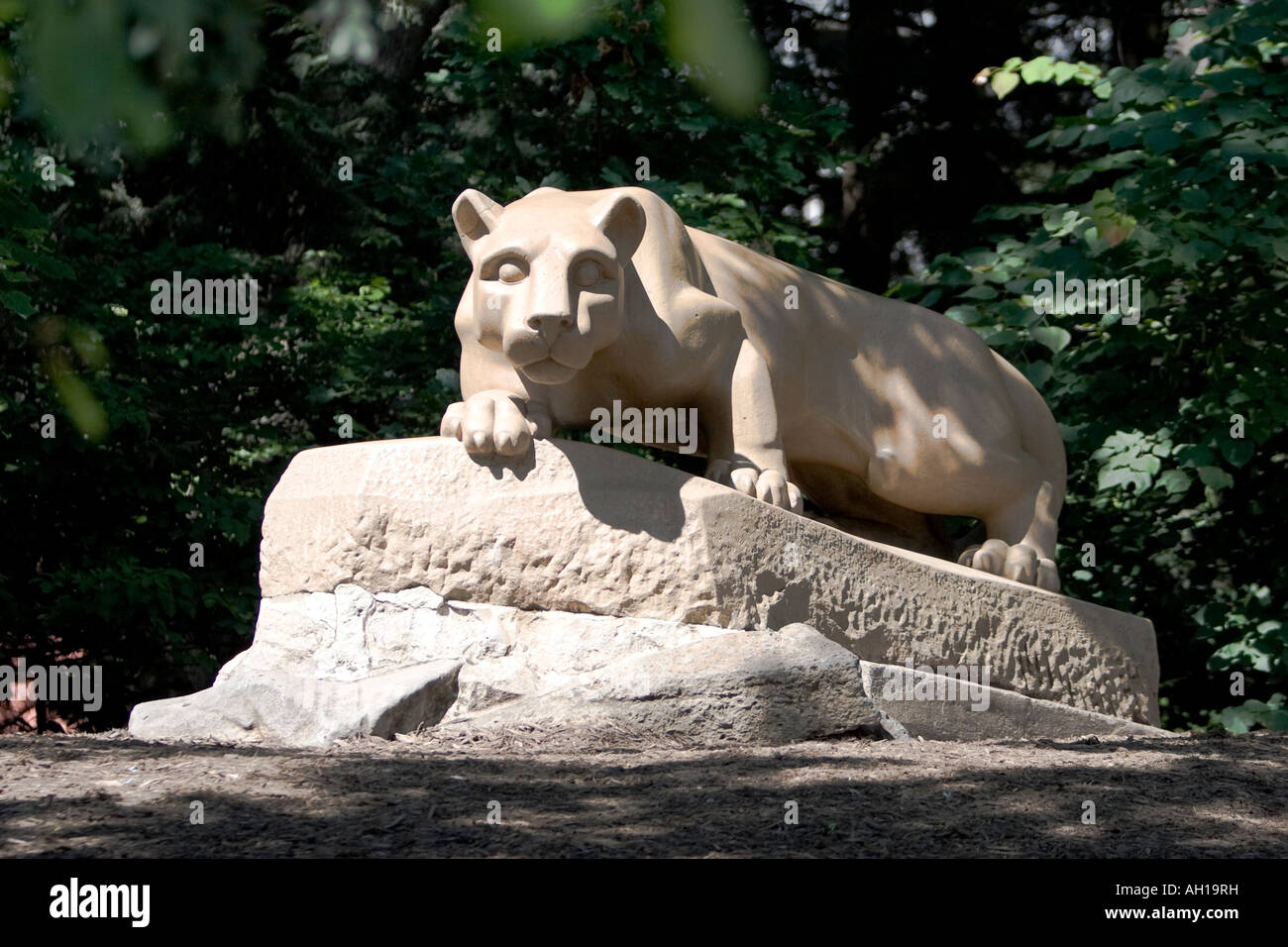 The Nittany Lion sculpture by Heinz Warneke Stock Photo Alamy