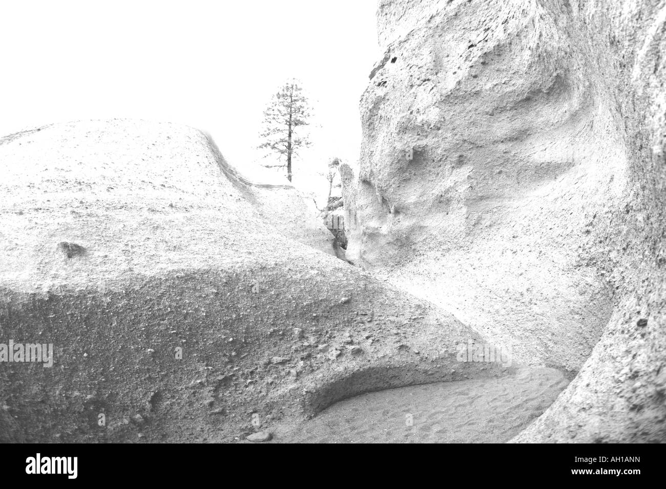 ent rocks trail kasha katuwe tent rocks national monument new mexico Stock Photo