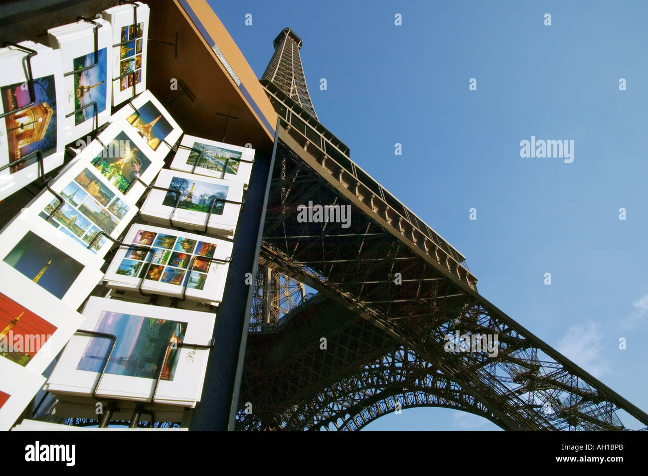 The Eiffel Tower - Paris - France Stock Photo