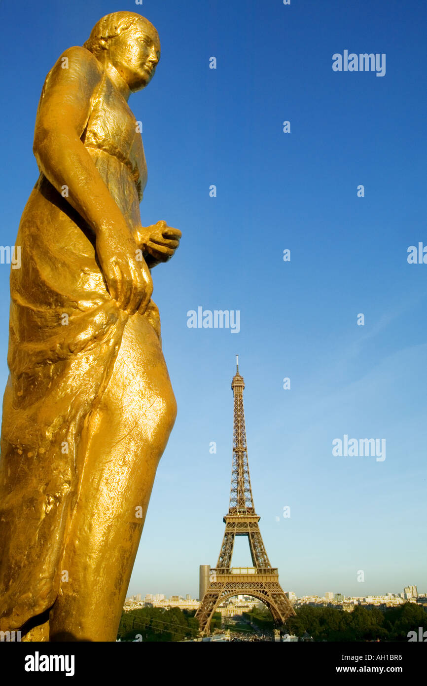 Trocadero Paris France Stock Photo Alamy