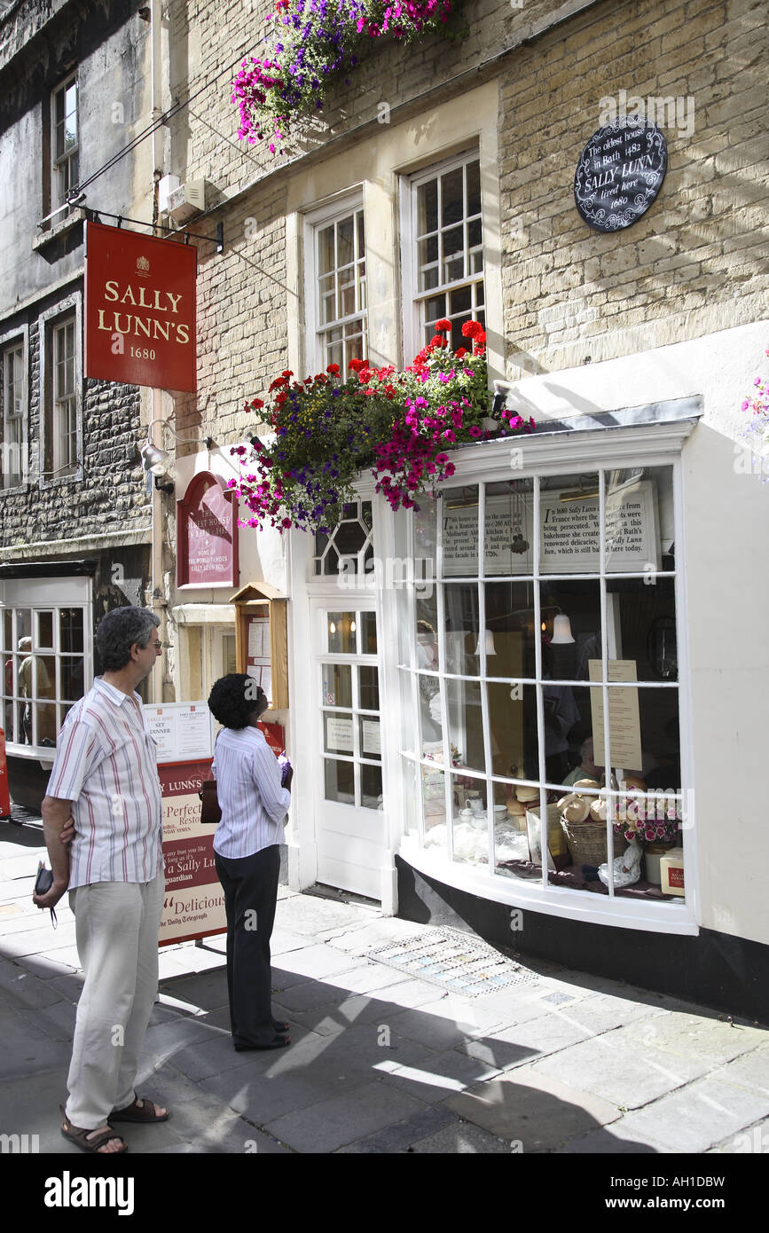The Sally Lunn Bakery, Bath, England, UK Stock Photo Alamy