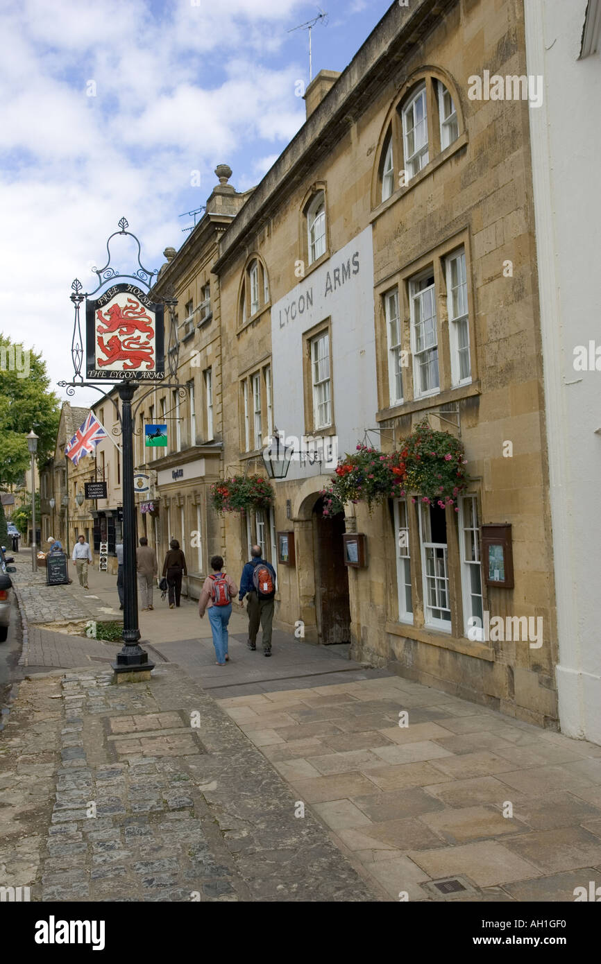 Lygon Arms Chipping Campden High Street Cotswolds UK Stock Photo