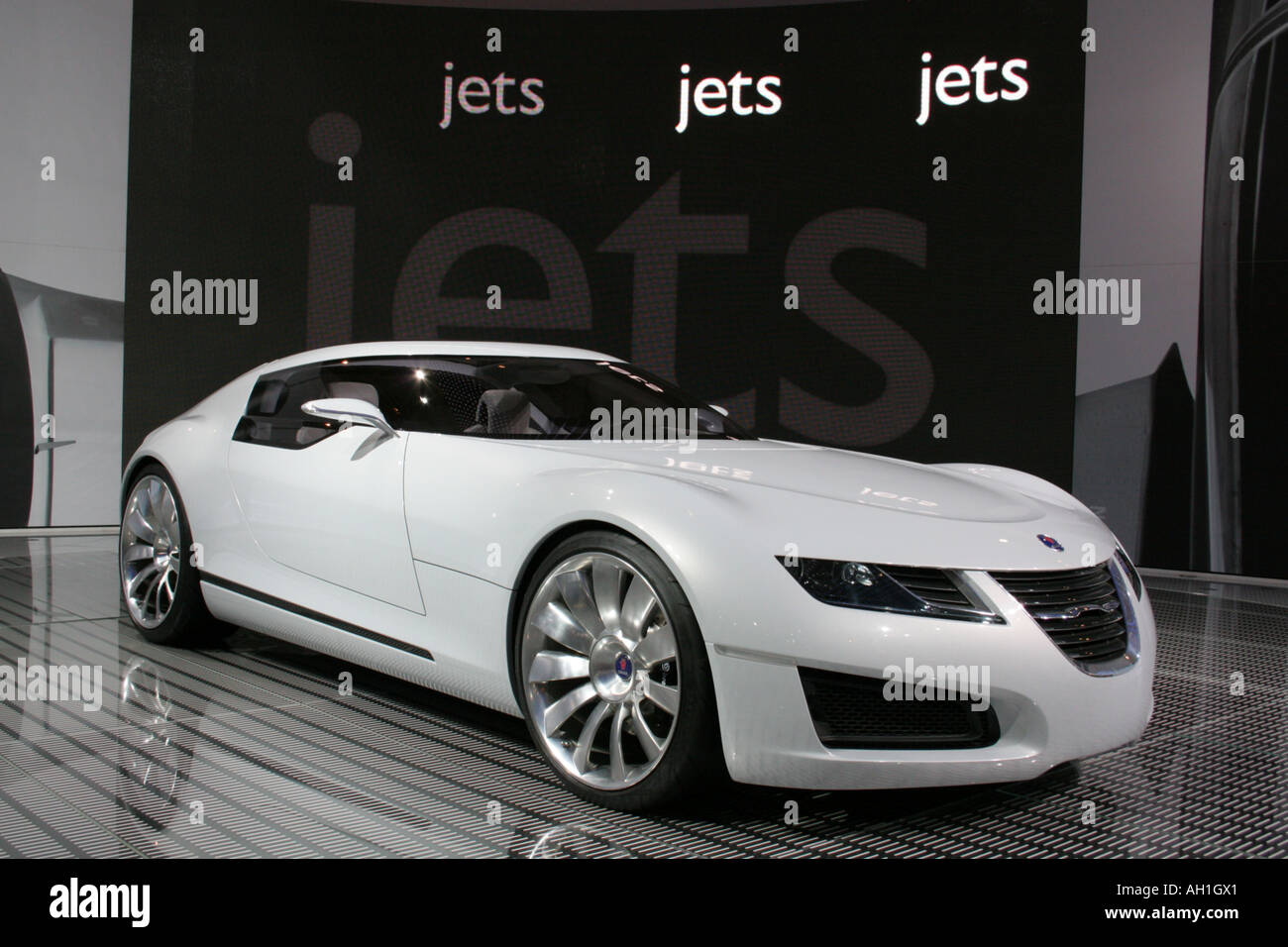 Saab concept car at the British International Motor Show 2006 Stock Photo -  Alamy