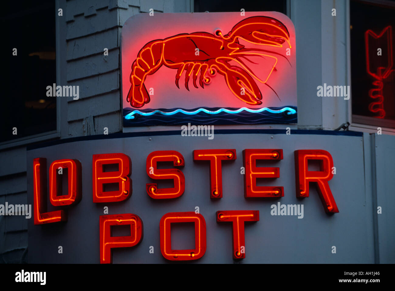 Lobster Restaurant Provincetown Cape Cod Massachusetts USA Stock Photo