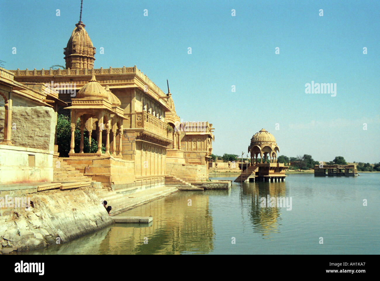 Gadi Sagar Jaisalmer Western Rajasthan India Asia IN 13 13a Stock Photo