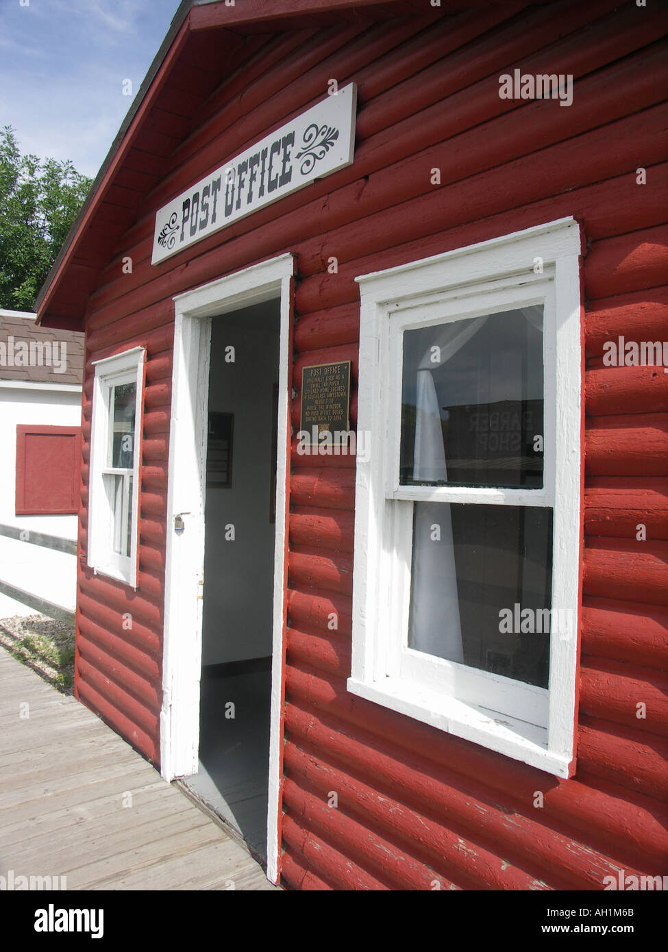 Post Office in Restored Pioneer Village Stock Photo Alamy