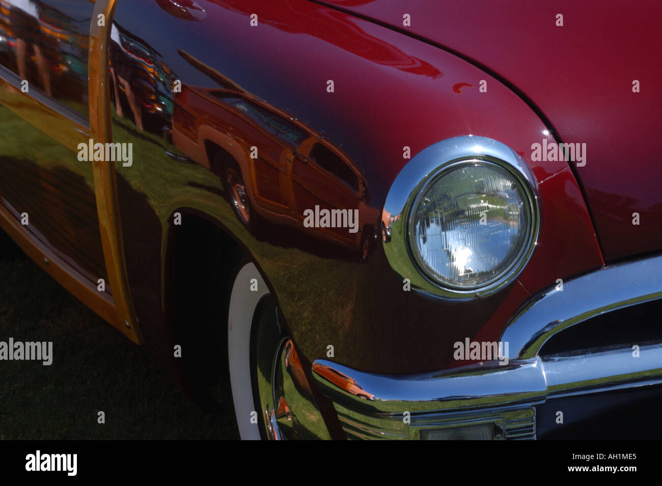 Classic American Car Stock Photo - Alamy
