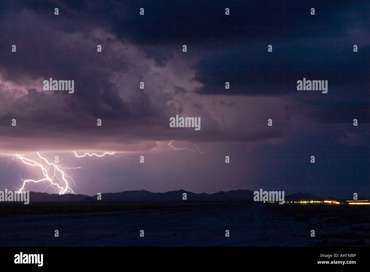 Electrical storm, tornado alley hires stock photography and images Alamy