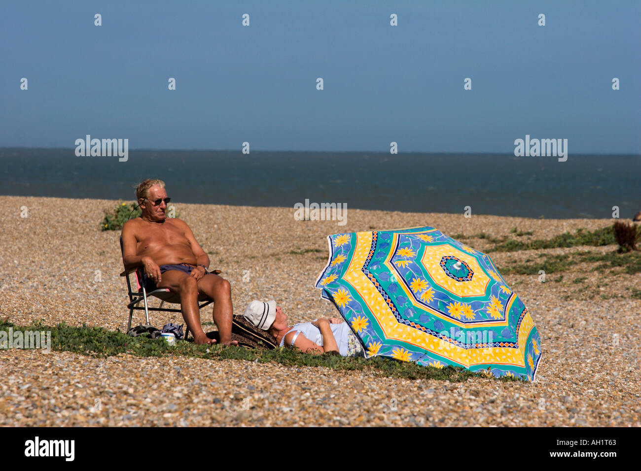 Older Couple Sunbathing High Resolution Stock Photography and Images ...