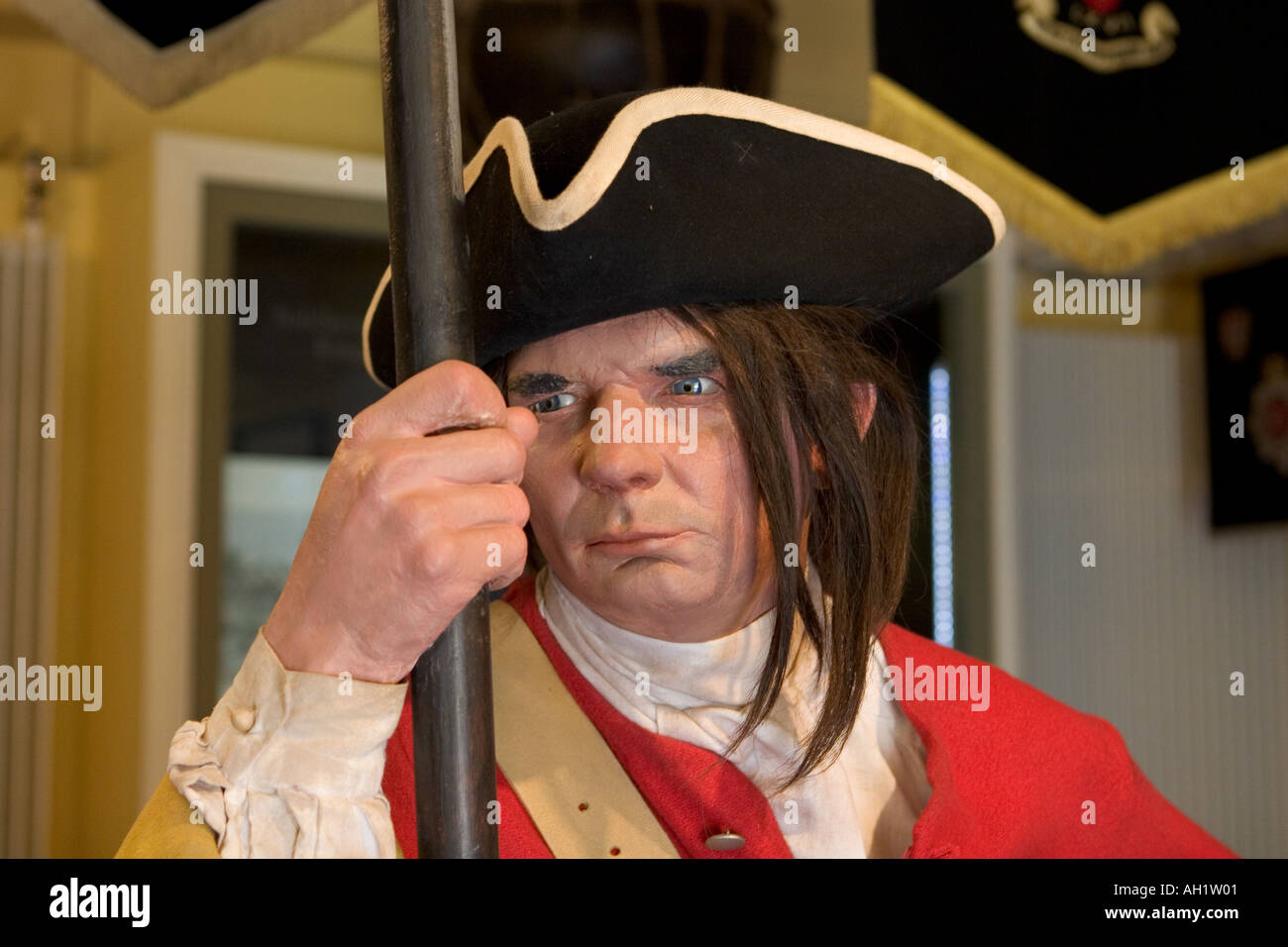 Soldier Mannequin Royal Hampshire Regiment Museum Winchester Hampshire England Stock Photo