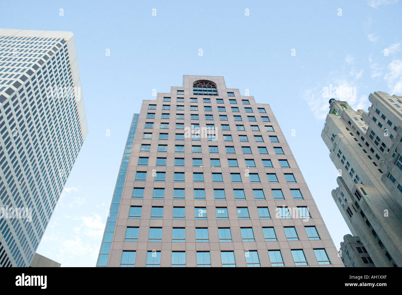 Office buildings in downtown Providence Rhode Island Stock Photo Alamy