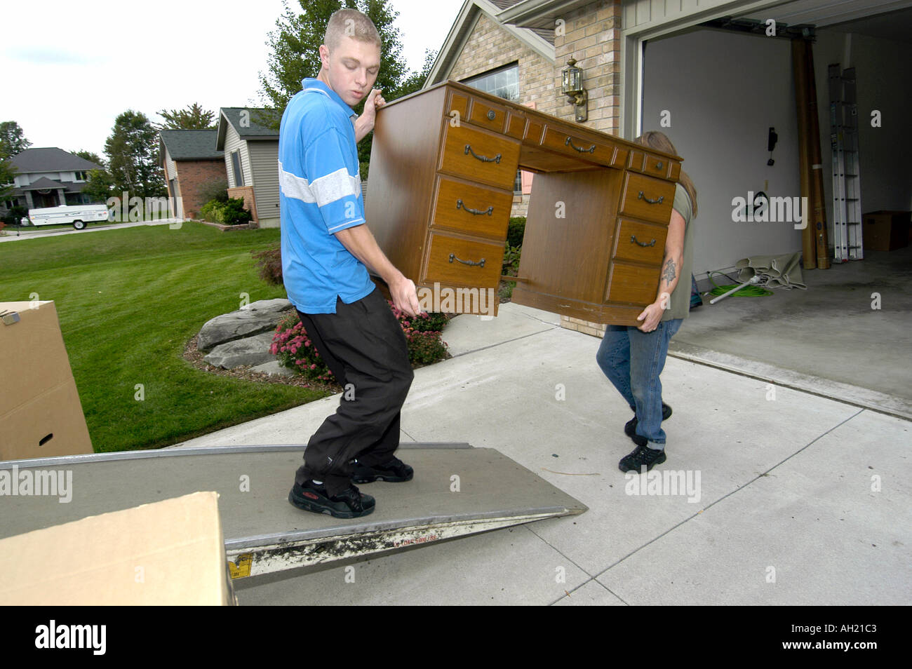 Moving furniture hires stock photography and images Alamy