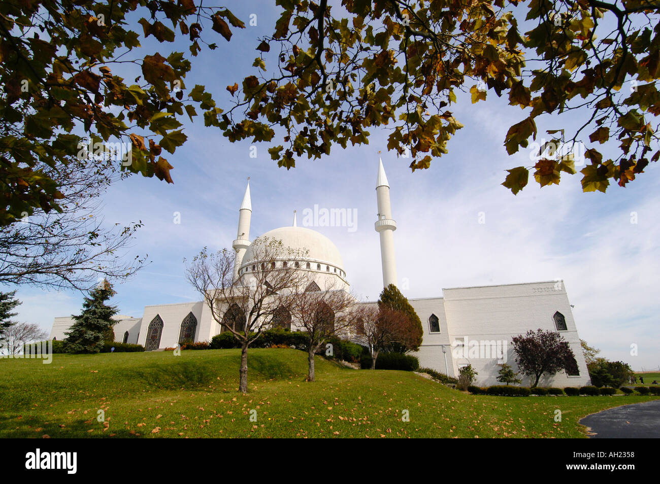 Muslim Mosque at Lima Ohio mausoleum Stock Photo Alamy
