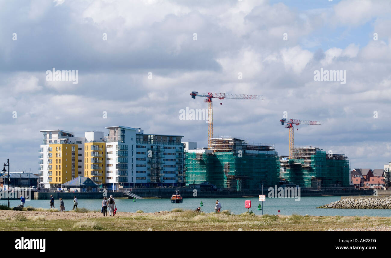 New development at Sovereign Harbour, Eastbourne, East Sussex, England