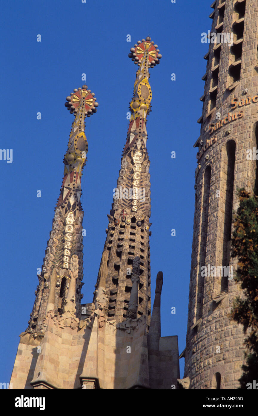 Barcelona. Sagrada Familia Cathedral. Catalonia. Spain Stock Photo