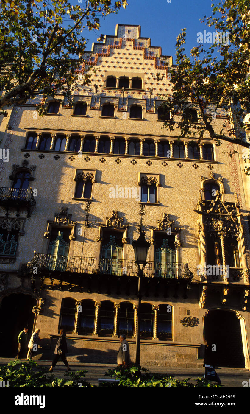 Barcelona. Casa Ametller. Catalonia. Spain Stock Photo