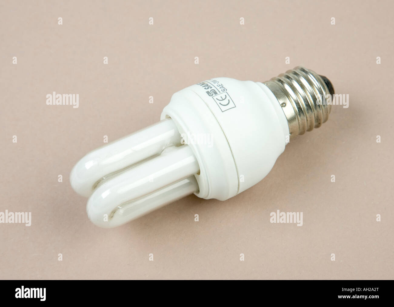 low energy fluorescent light bulb Stock Photo - Alamy