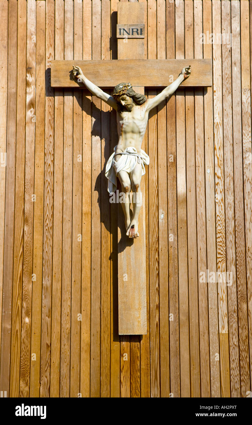 Jesus christ hanging on cross hi-res stock photography and images - Alamy