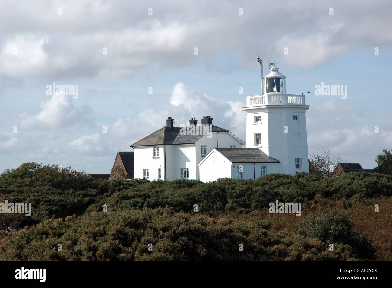 Cromer lighthouse, Norfolk, UK Stock Photo