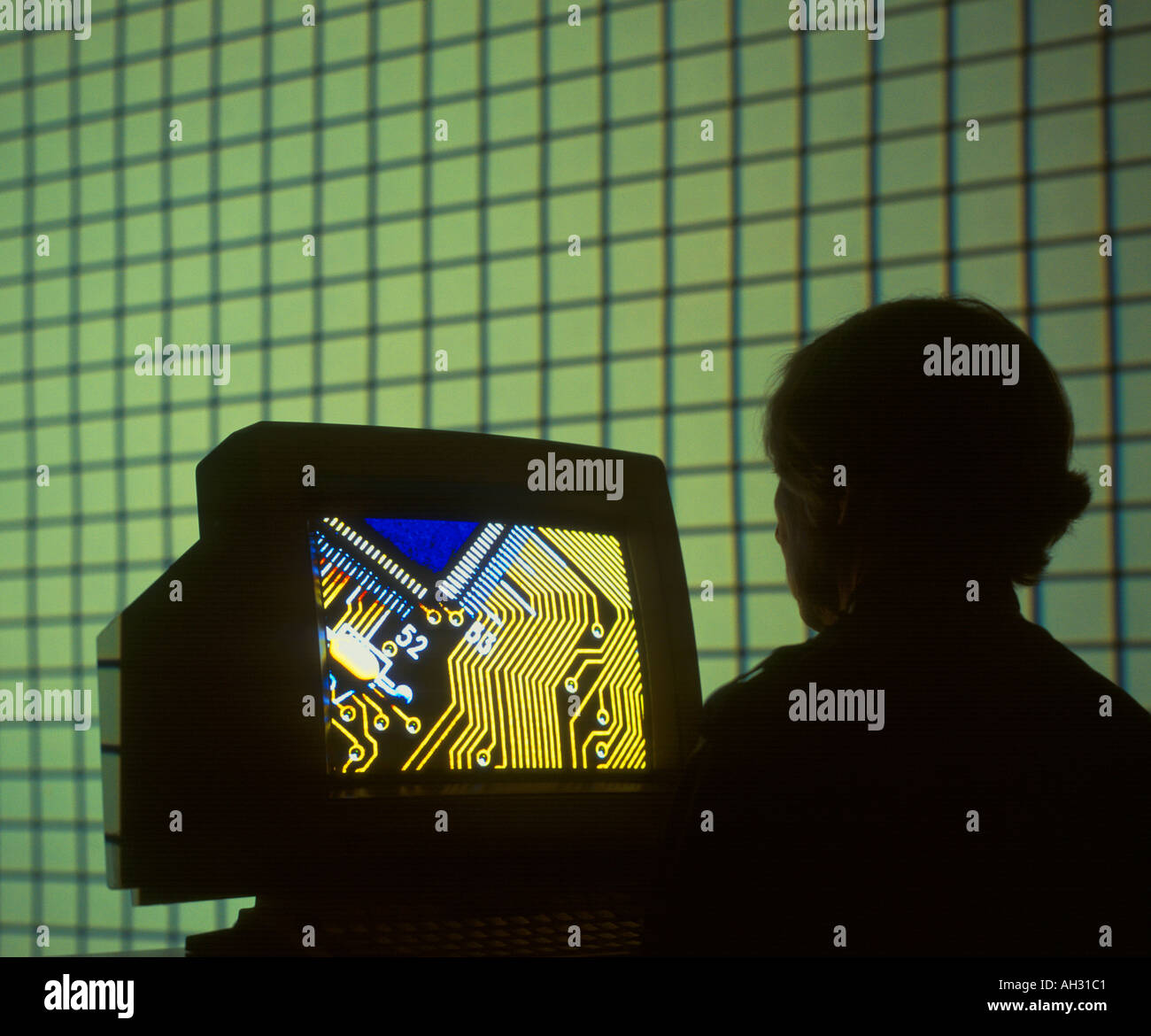 Computer operator image hi-res stock photography and images - Alamy