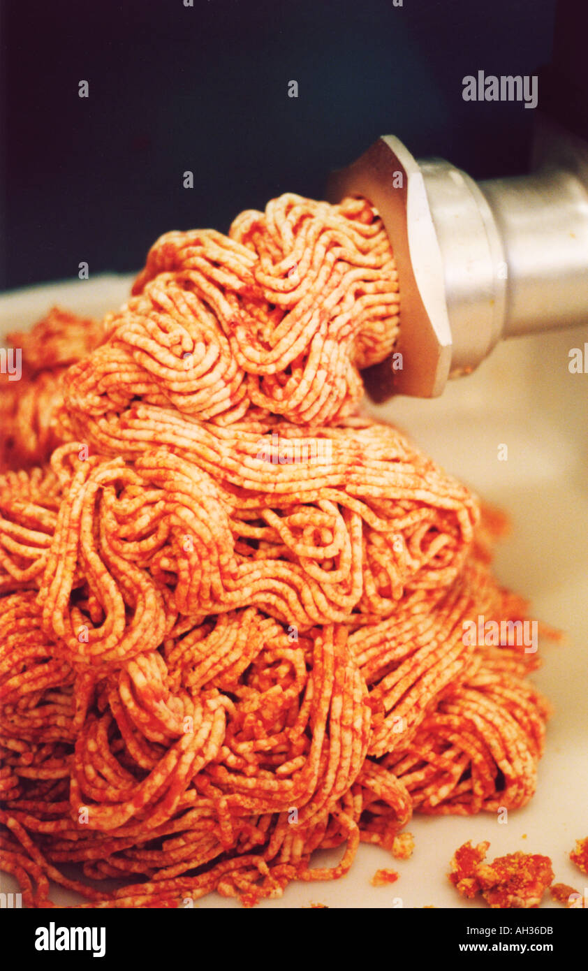 Mince Meat Stock Photo