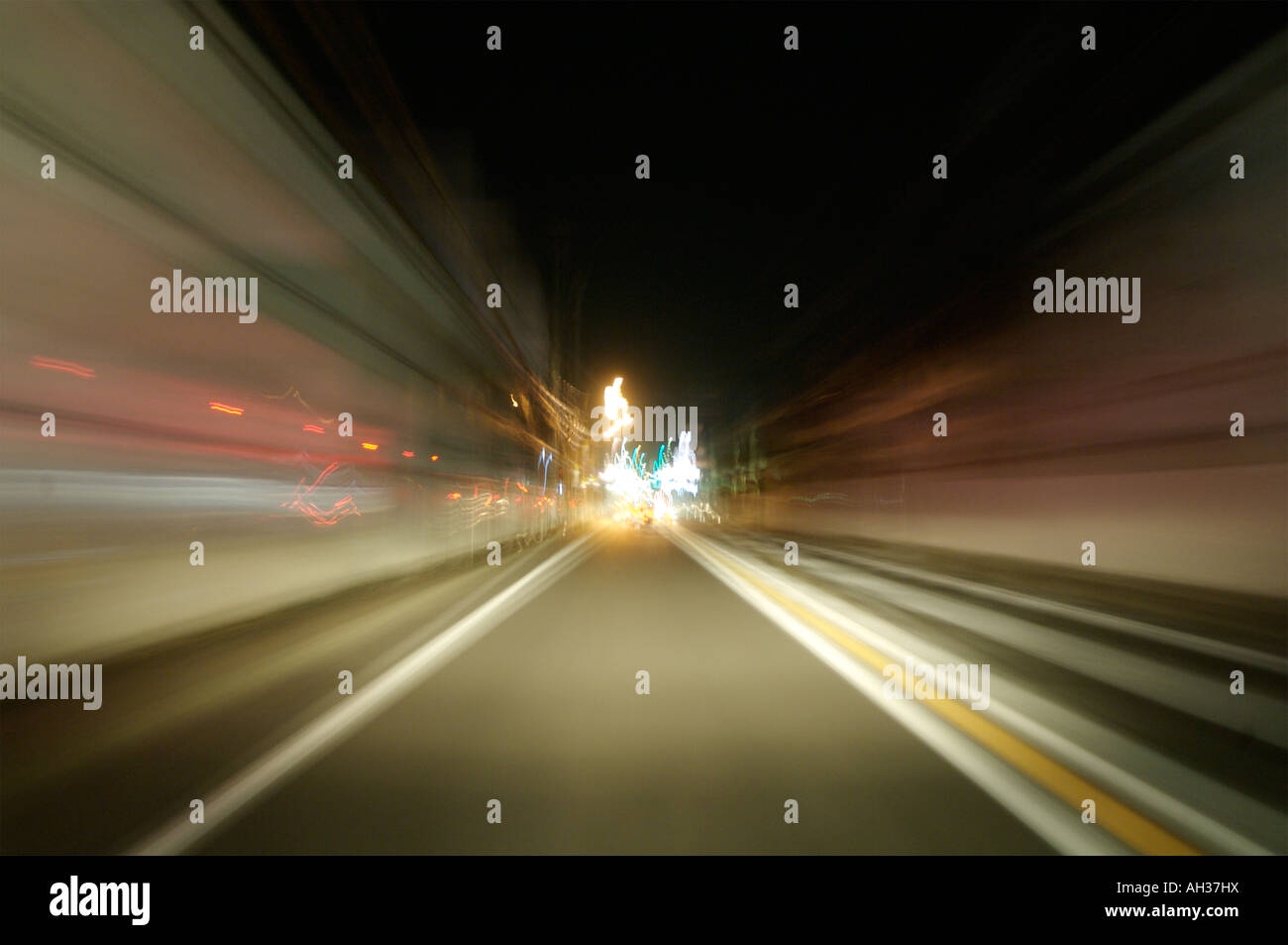 Motion blur shot road hi-res stock photography and images - Alamy
