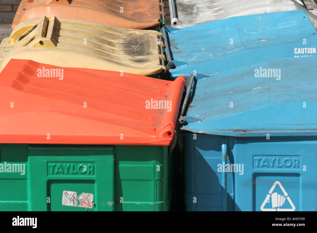 commercial refuse bins Stock Photo - Alamy