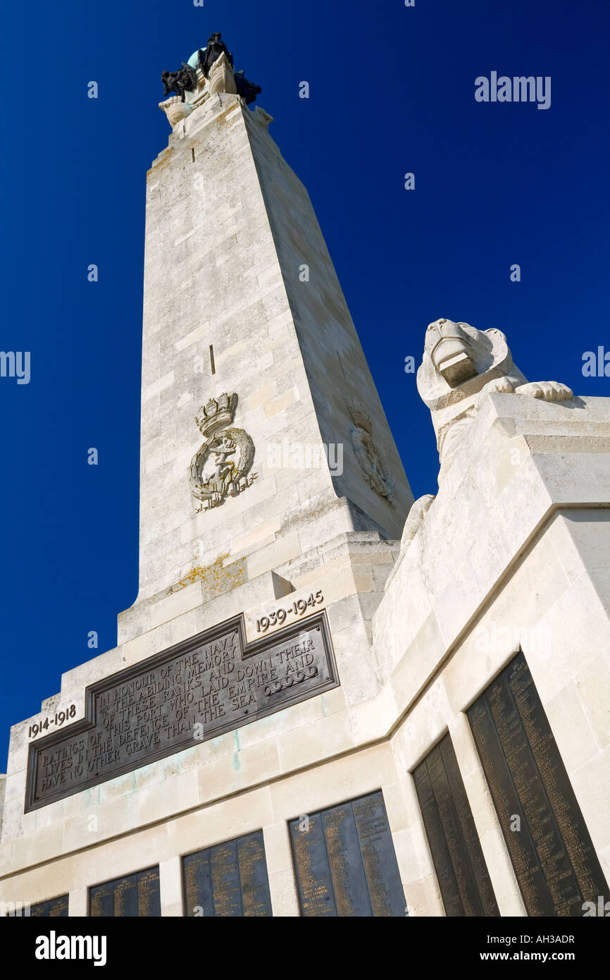 Portsmouth Naval Memorial Southsea Hampshire England UK  built by Commonwealth War Graves Commission Stock Photo
