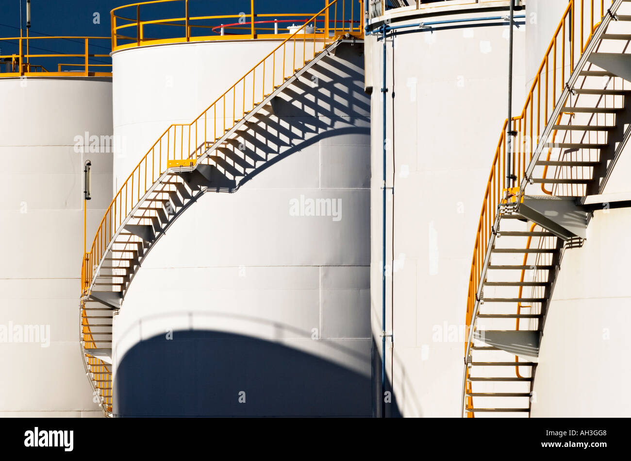 Petrochemical Industry / Petroleum storage tanks in Melbourne Victoria