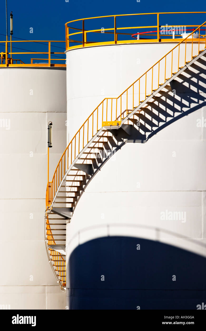 Petrochemical Industry / Petroleum storage tanks in Melbourne Victoria