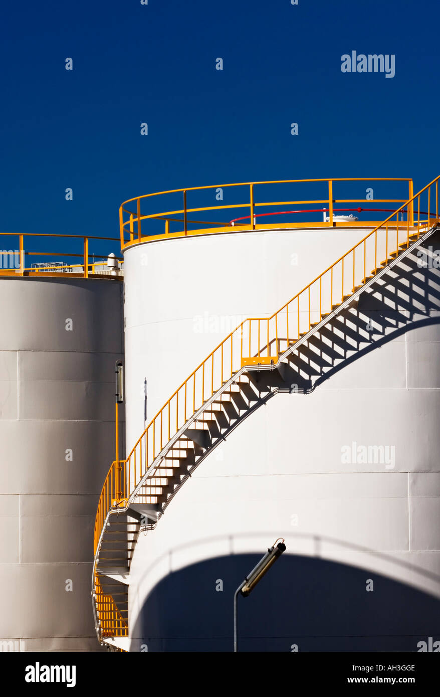 Petrochemical Industry / Petroleum storage tanks in Melbourne Victoria