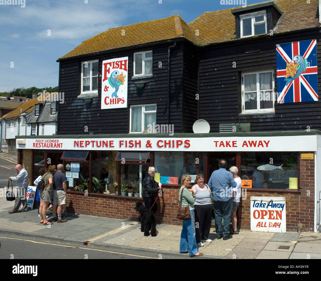 Hastings fish and chips hires stock photography and images Alamy