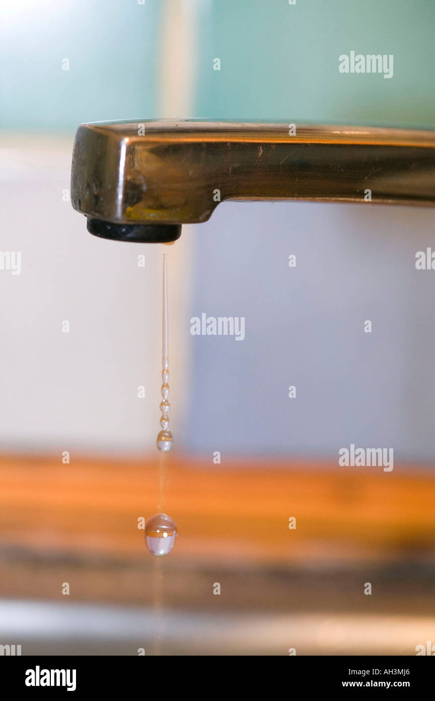 a dripping tap Stock Photo Alamy