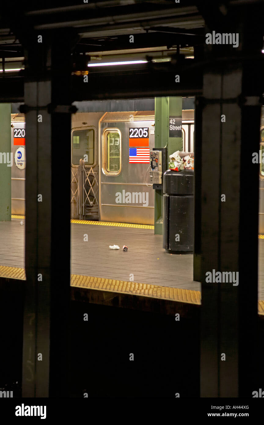 New York Subway station Stock Photo Alamy
