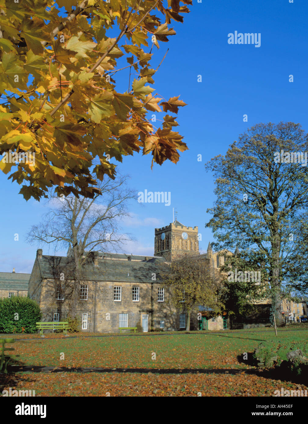 Hexham from the south hires stock photography and images Alamy
