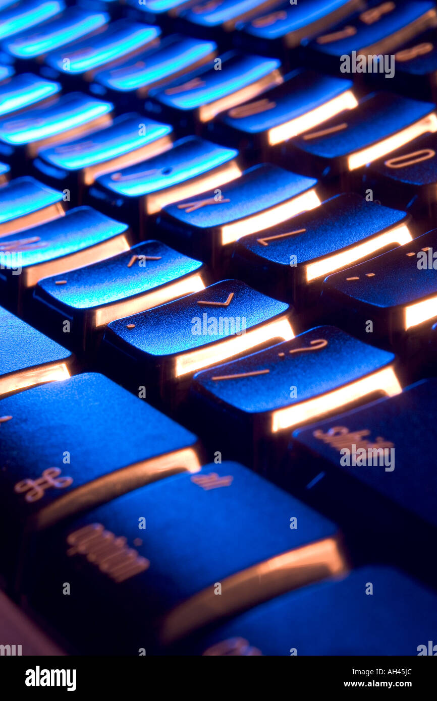 Computer keyboard Stock Photo