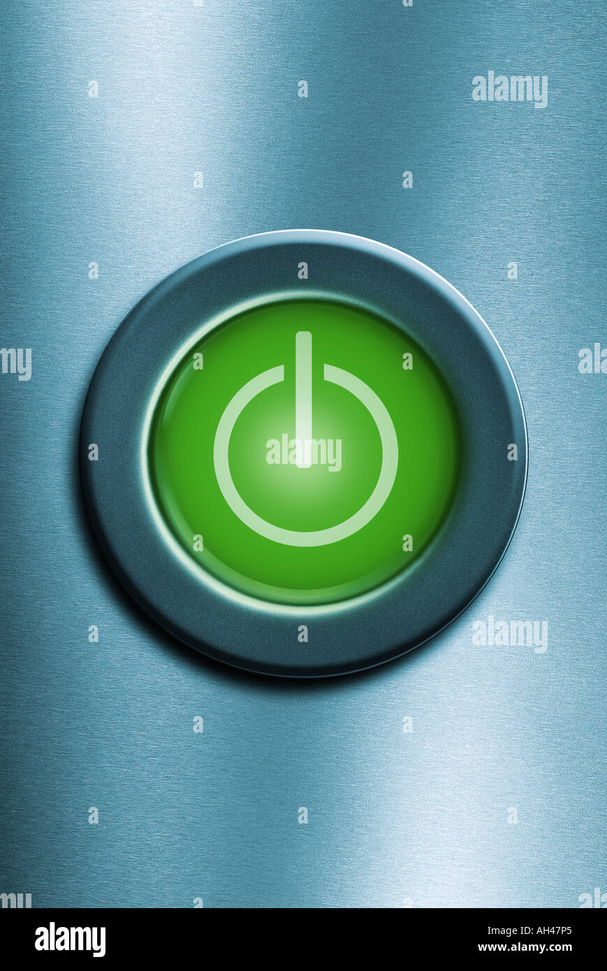 power switch knob button Power Taste Stock Photo Alamy
