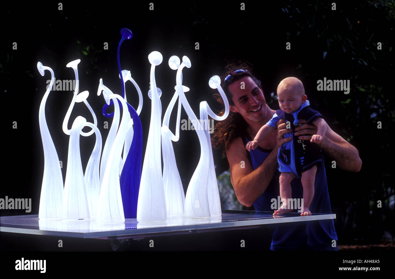 glass sculpture noosa art gallery 2014 Stock Photo Alamy