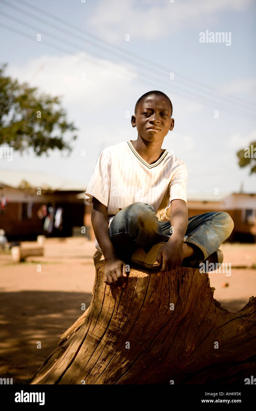 Child at Home of Hope orphanage in Malawi, from where Madonna adopted