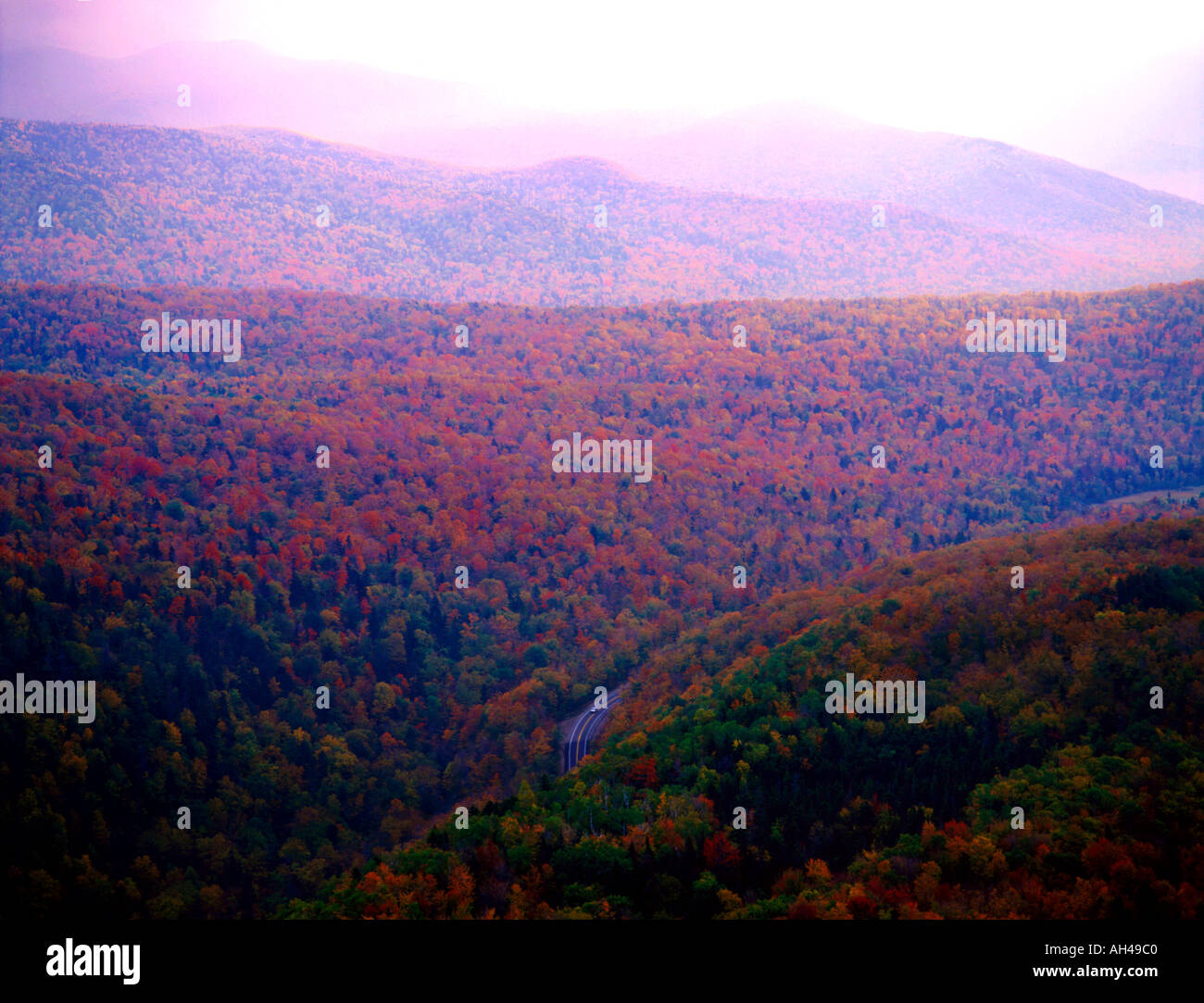 Mountains in fall Stock Photo - Alamy