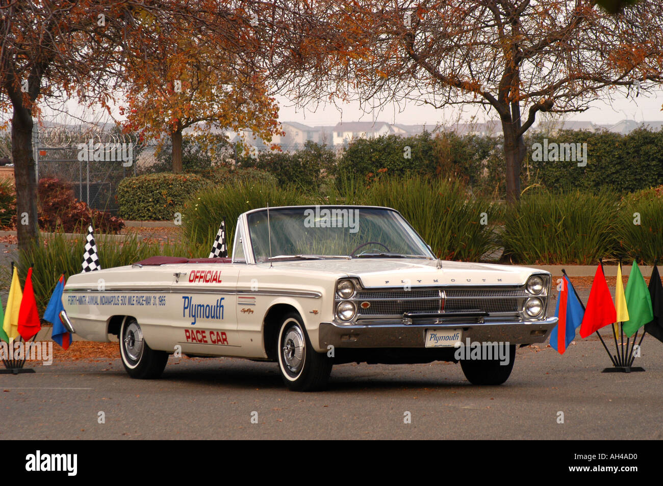 1965 plymouth super fury indianapolis pace car Stock Photo