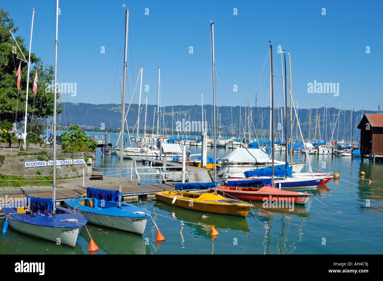 Lindau, Lake Constance, Bavaria, Germany Stock Photo Alamy