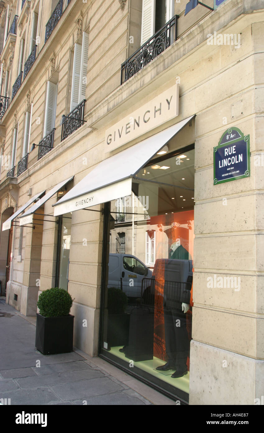 Paris France 09072023 Givenchy French Luxury Stock Photo